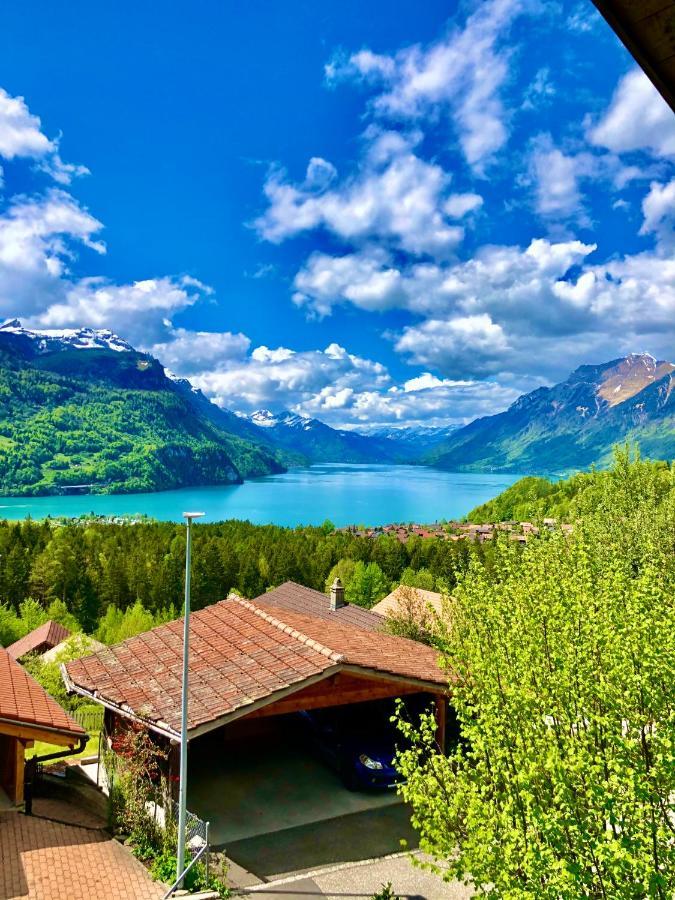 Charmant Chalet Mit See Und Bergsicht Hofstetten bei Brienz Exterior photo